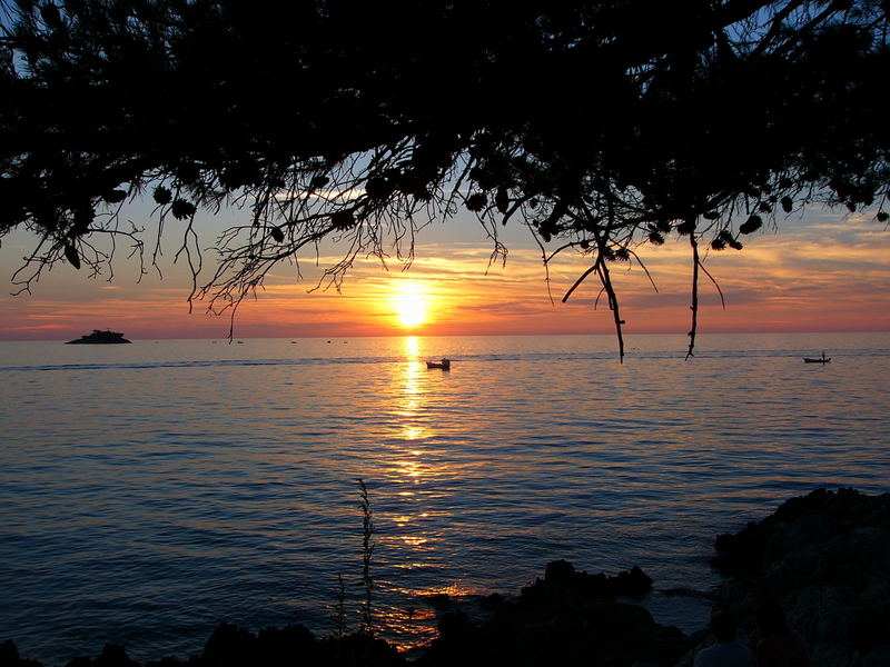 Fishing at Sunset