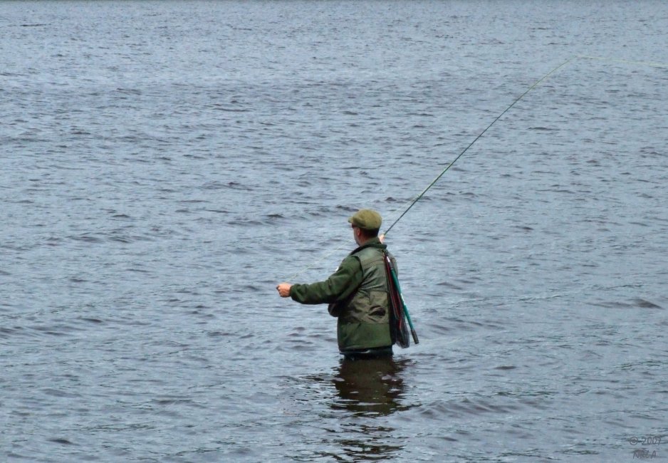 Fishing at Swinsty