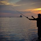 Fishing at the Lorain Lighthouse 2