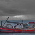 Fishing boat in Mergui archipelago