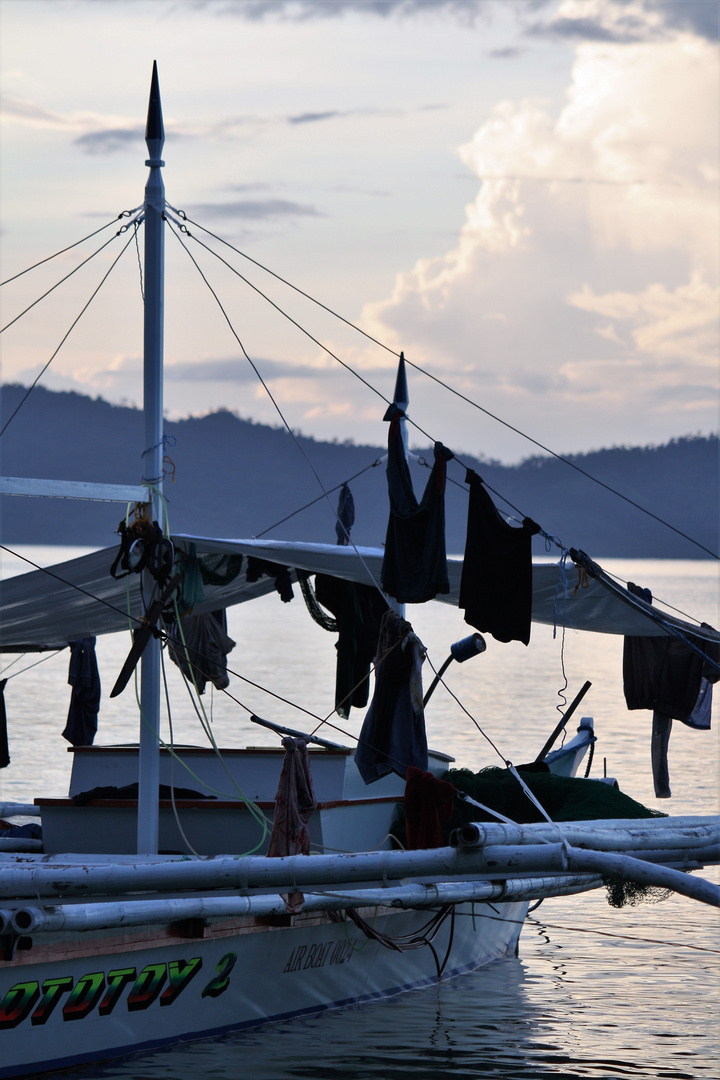 Fishing boat in the Philippines