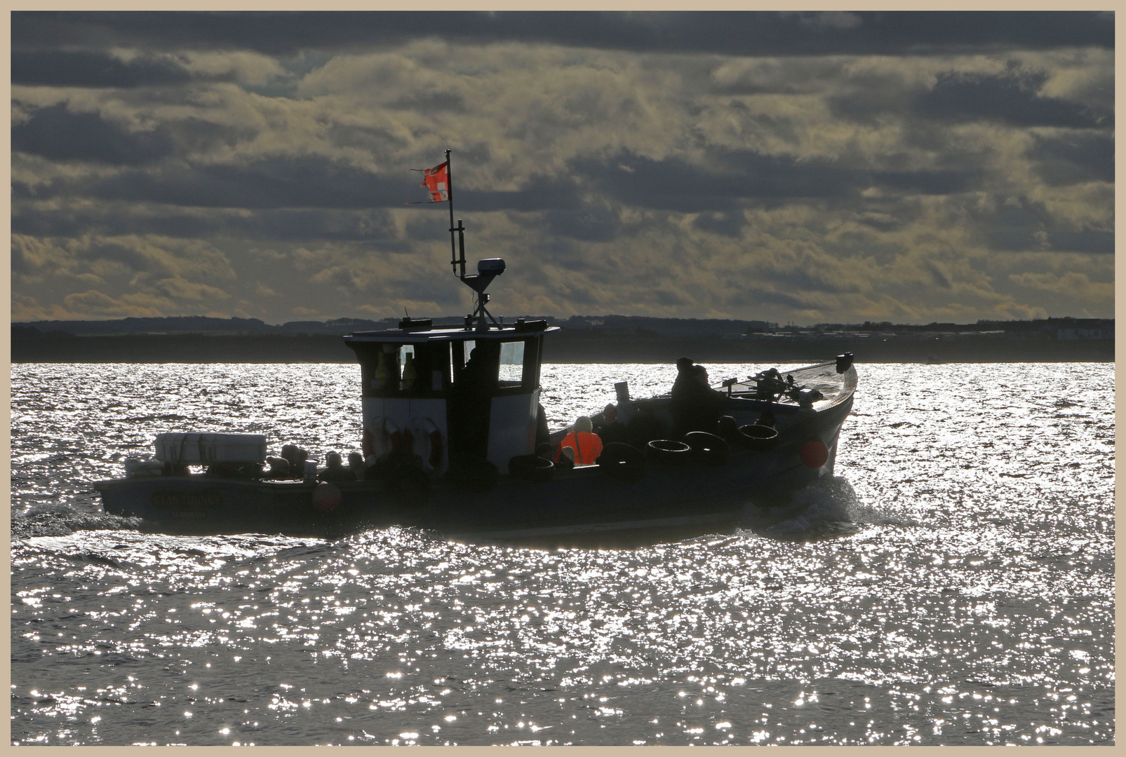 fishing boat off inner farne