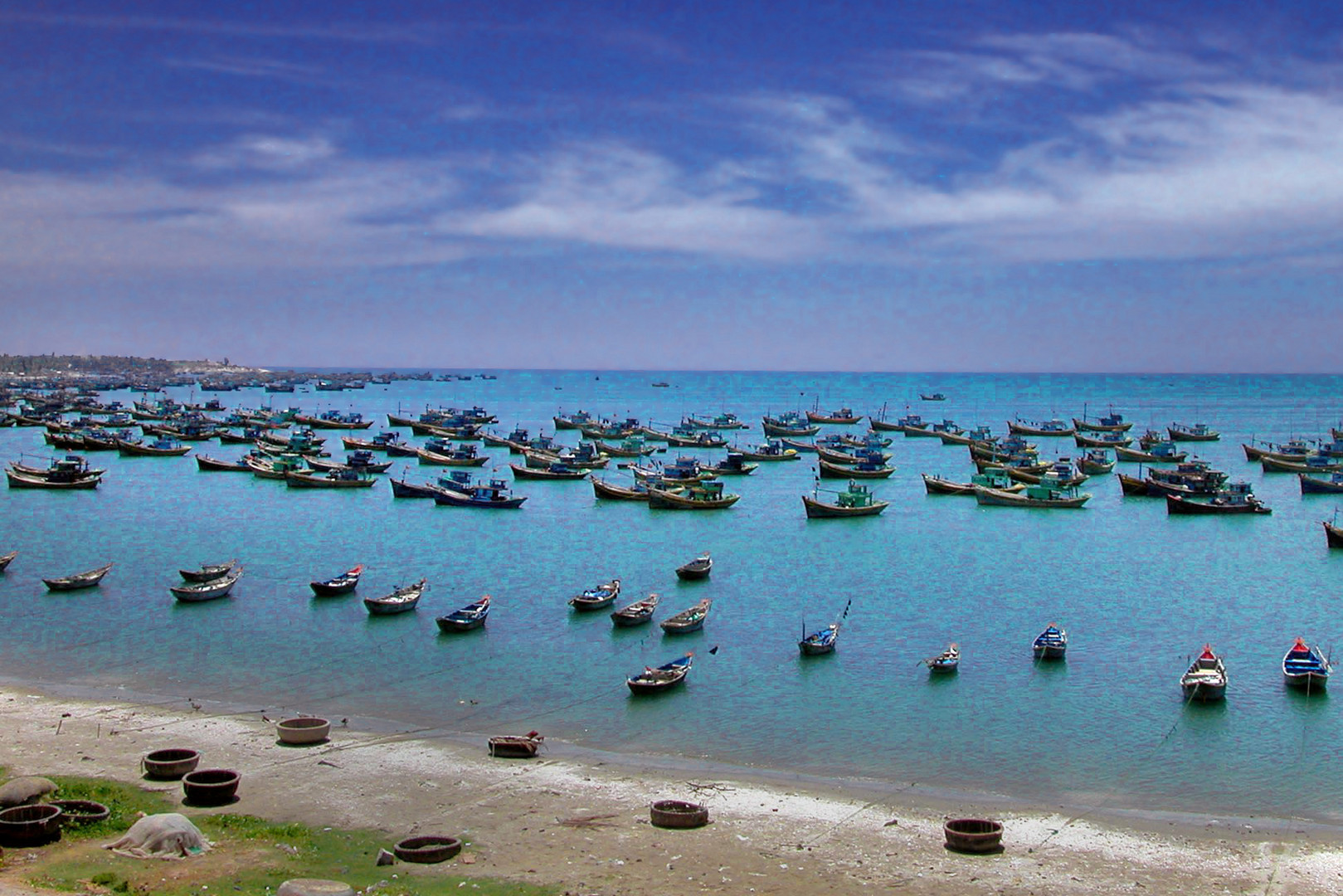 Fishing boats in Cam Ranh