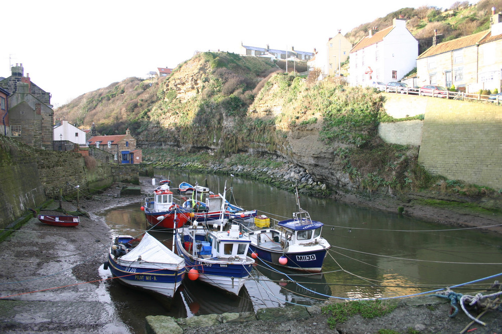 Fishing Boats in Staithes