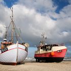 Fishing boats on the beach