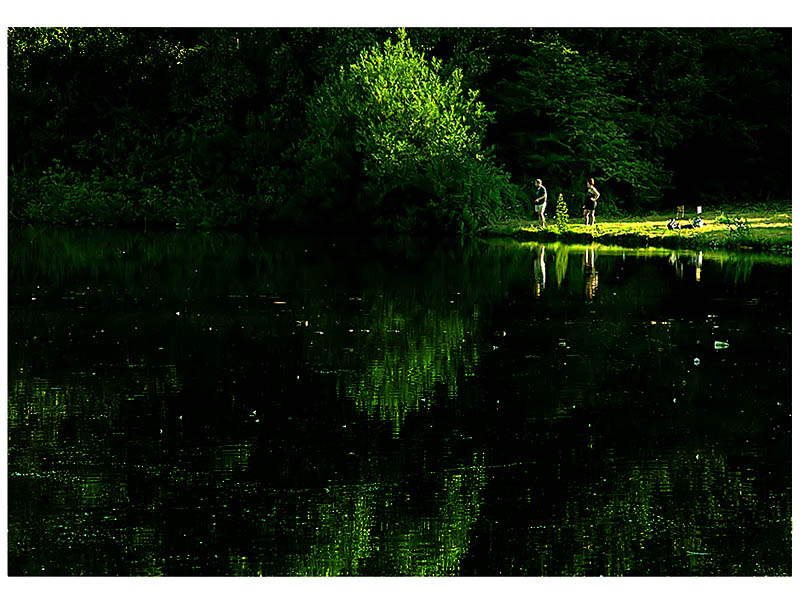 Fishing Couple featuring The Filthy Pond