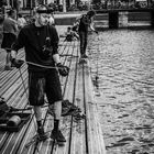 Fishing in Amsterdam