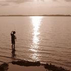 Fishing in Ram, Serbia.