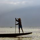 Fishing in the early morning