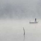 fishing in the fog