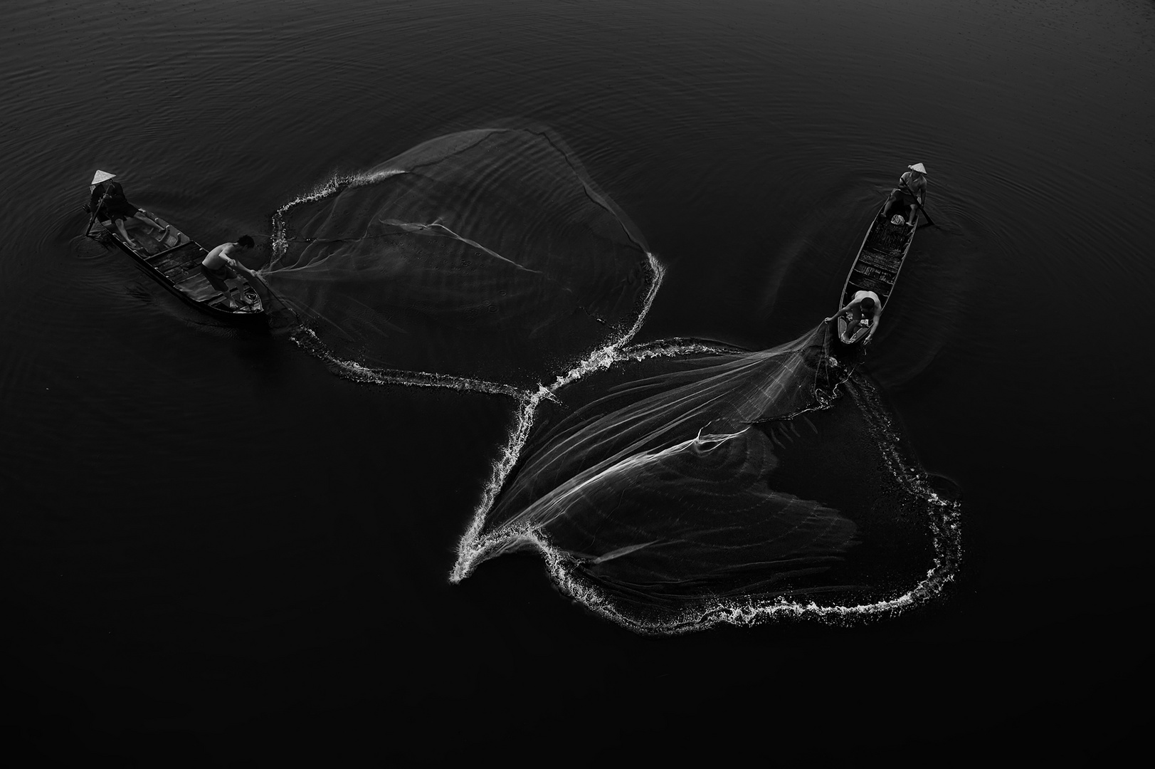 Fishing in the river