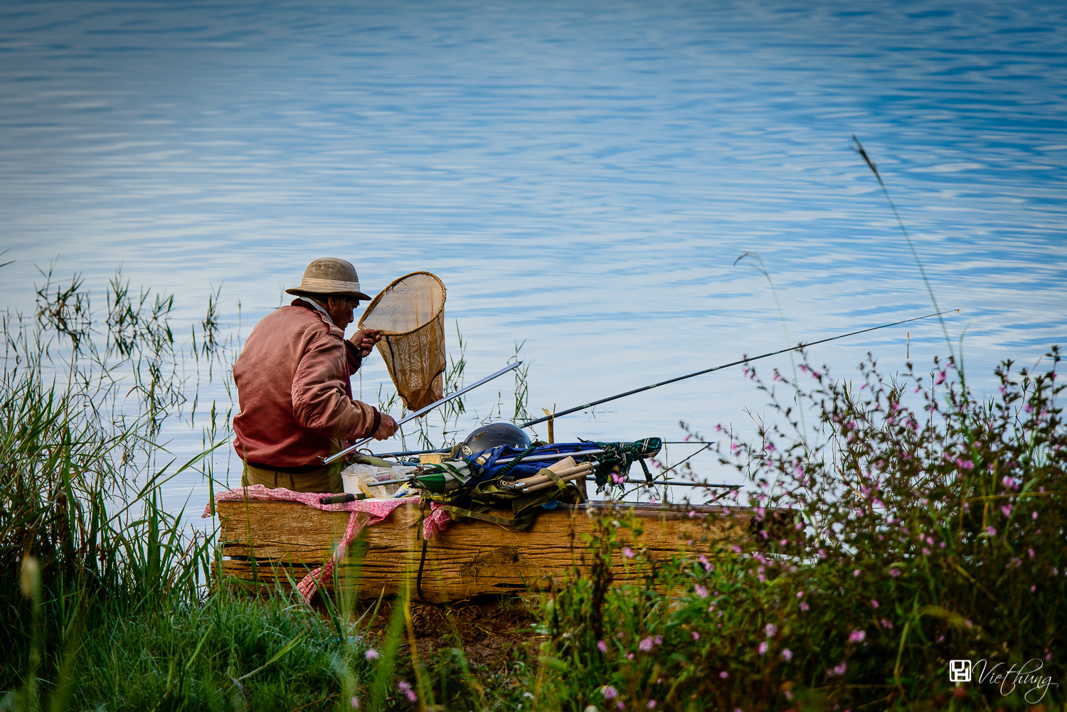 Fishing man