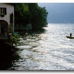 Fishing on Lake Como