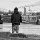 Fishing on the Seine