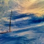 fishingboat in storm