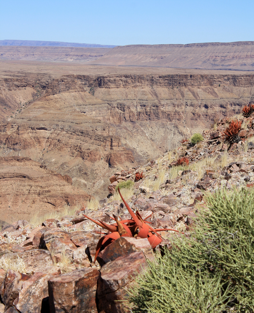 Fishriver-Canyon in Namibia