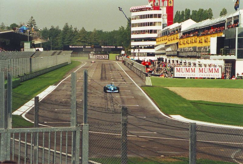 fisichella contromano imola2001