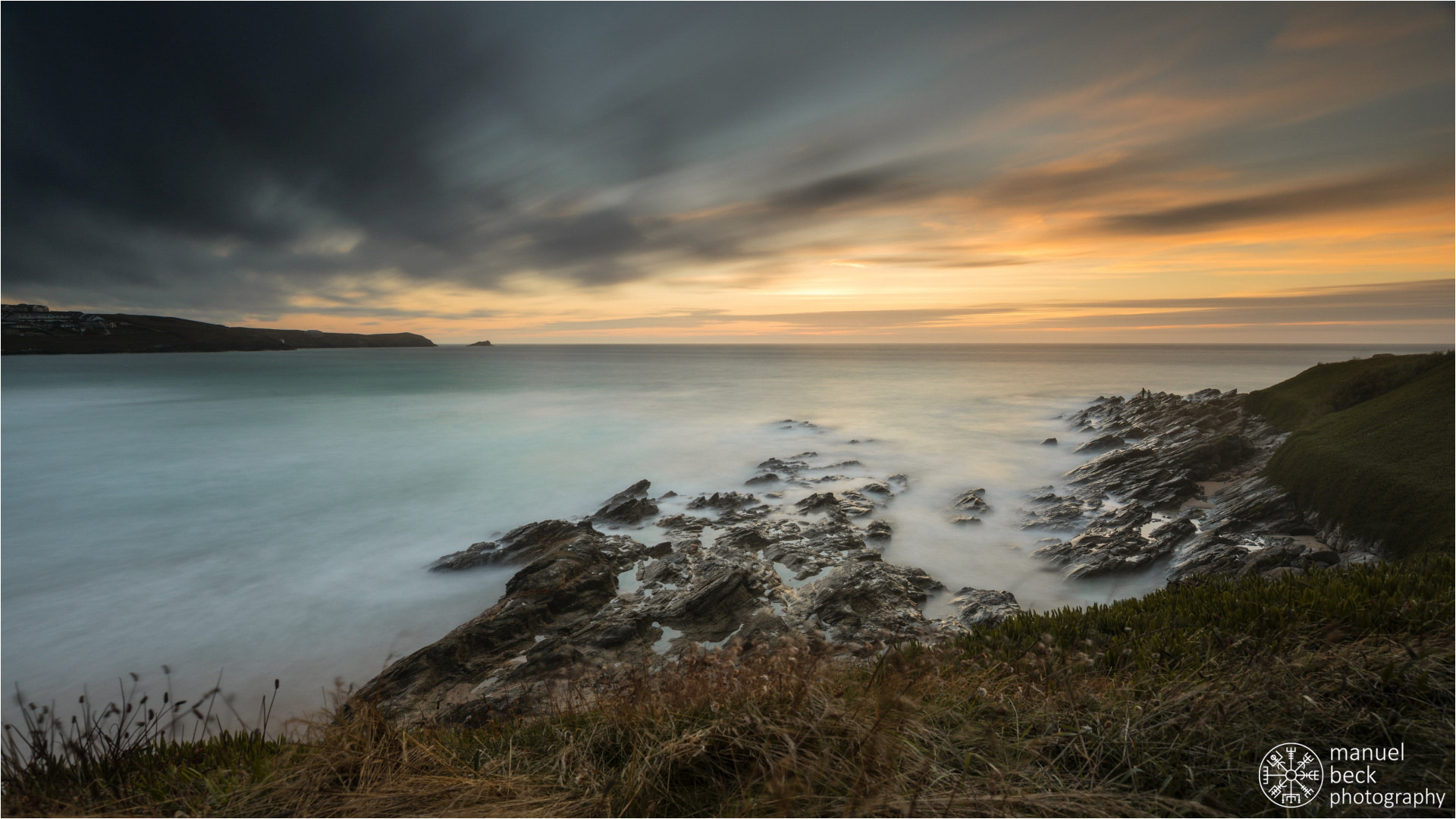 fistral sunset