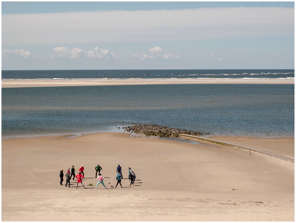 Fitness am Strand