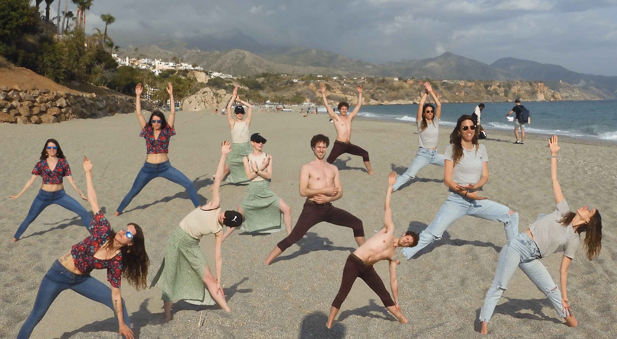 Fitness am Strand