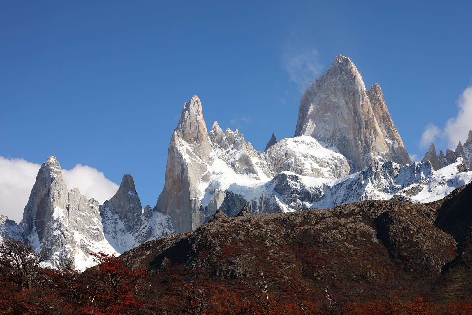 Fitz Roy Massive im Herbst