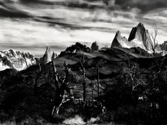 ... fitz roy und cerro torre    