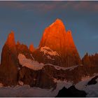 "Fitzroy on fire", PN Los Glaciares