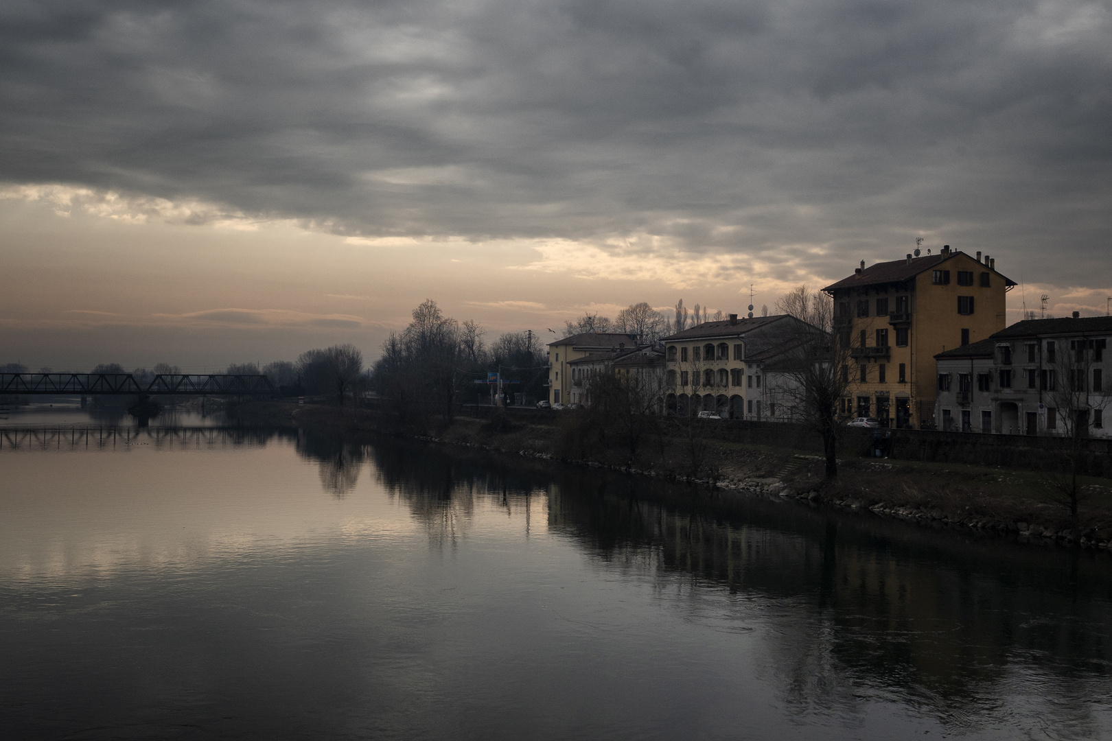 Fiume Adda a Pizzighettone