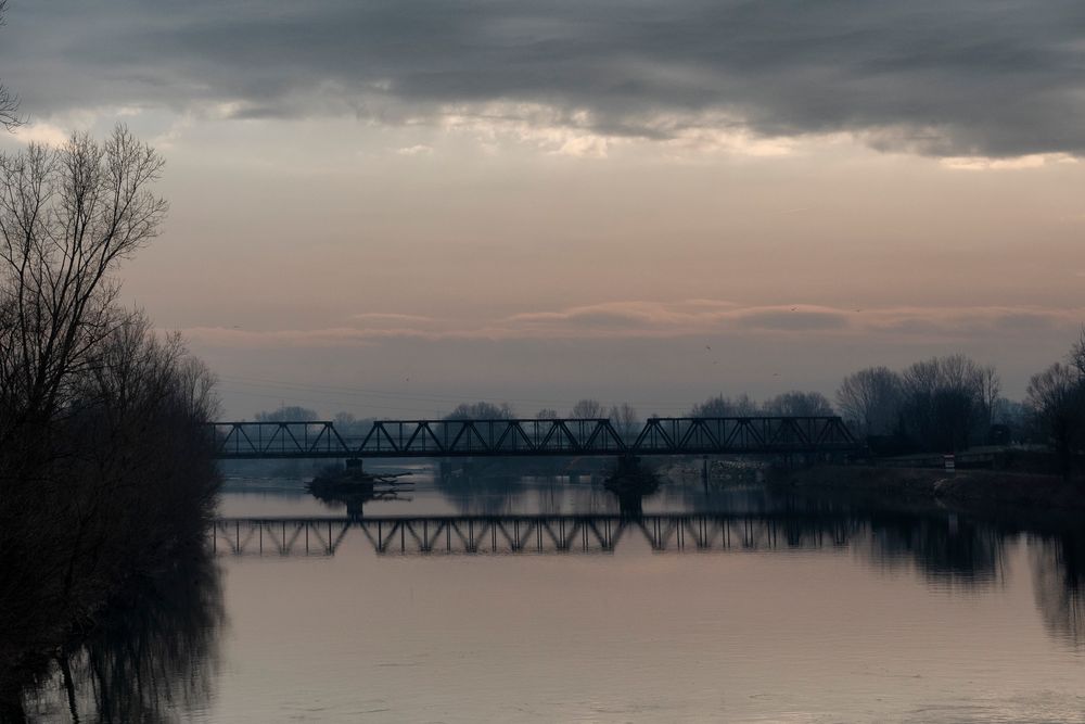 Fiume Adda a Pizzighettone