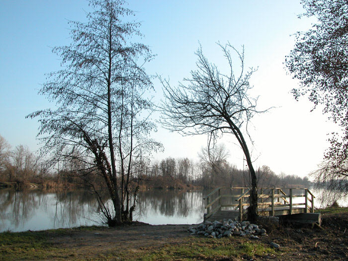 Fiume Adda in Autunno