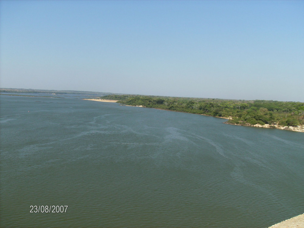 Fiume Araguaia in Amazonia Brasiliana