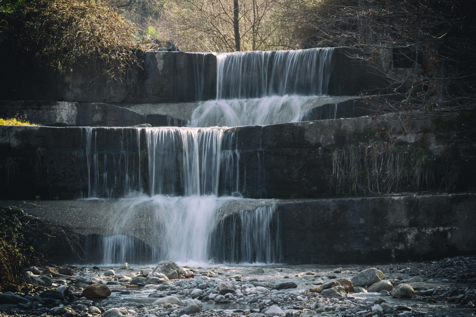 Fiume Froda, cascate