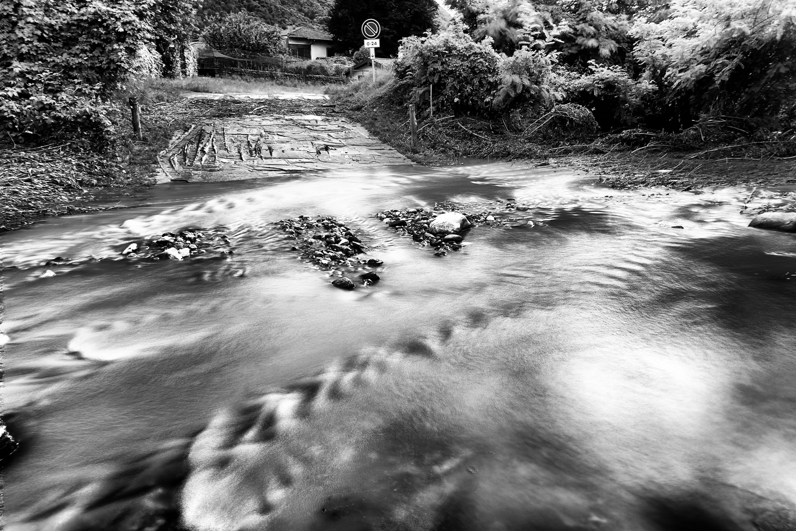 Fiume Froda in piena