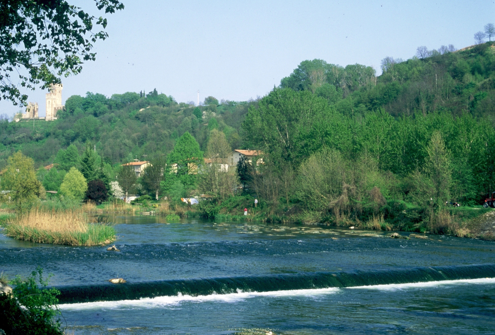 Fiume Mincio a Borghetto