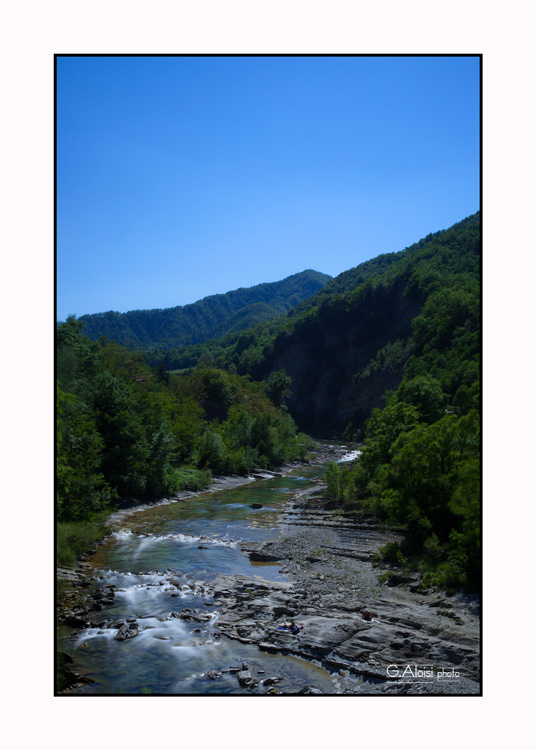 Fiume Senio,Mugello,Toscana,Italia