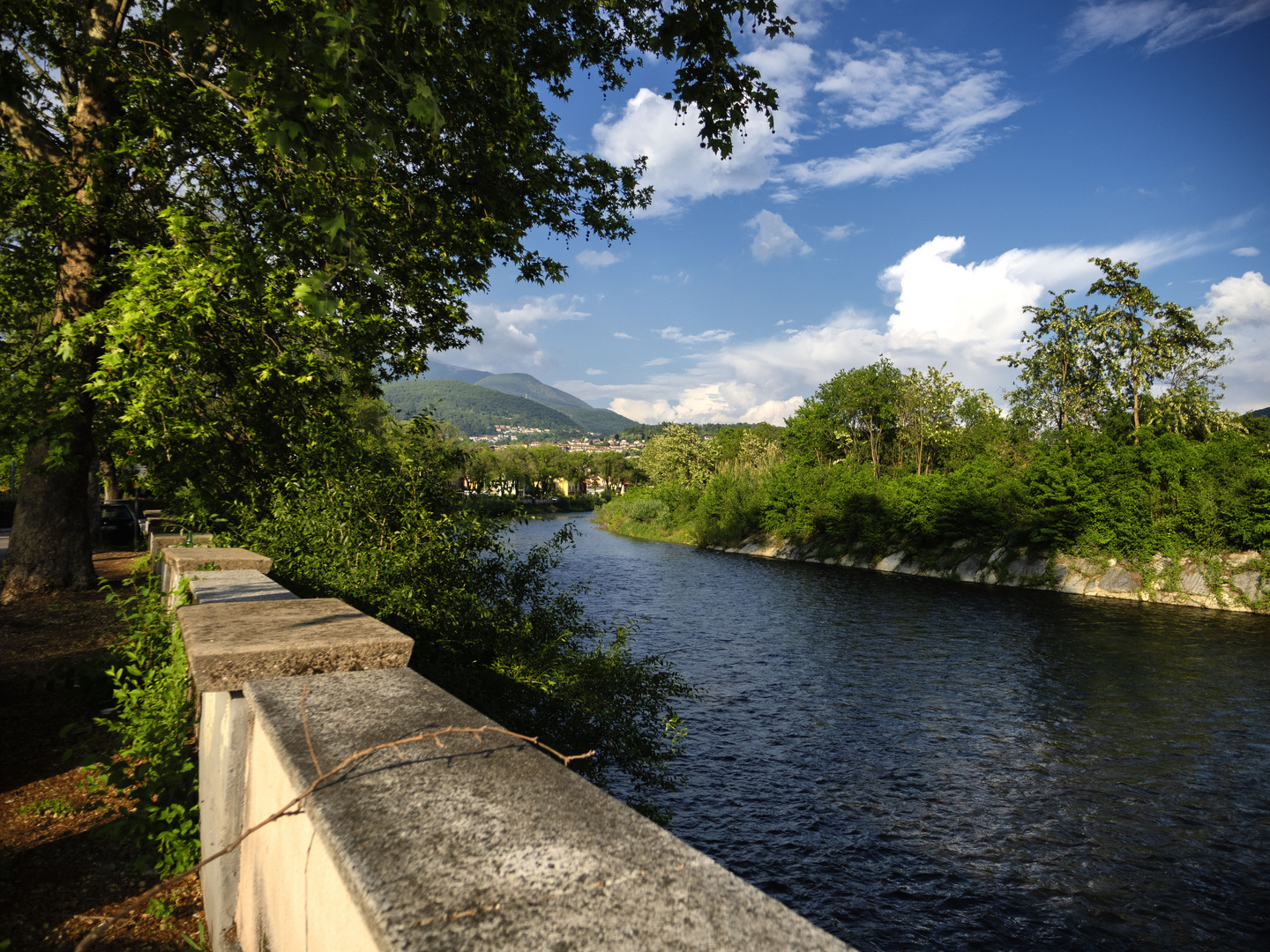 Fiume Tresa, Luino