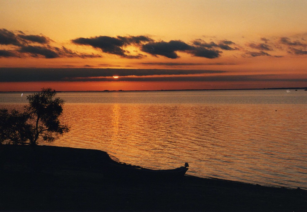 Fiume Uruguay a Fray Bentos.