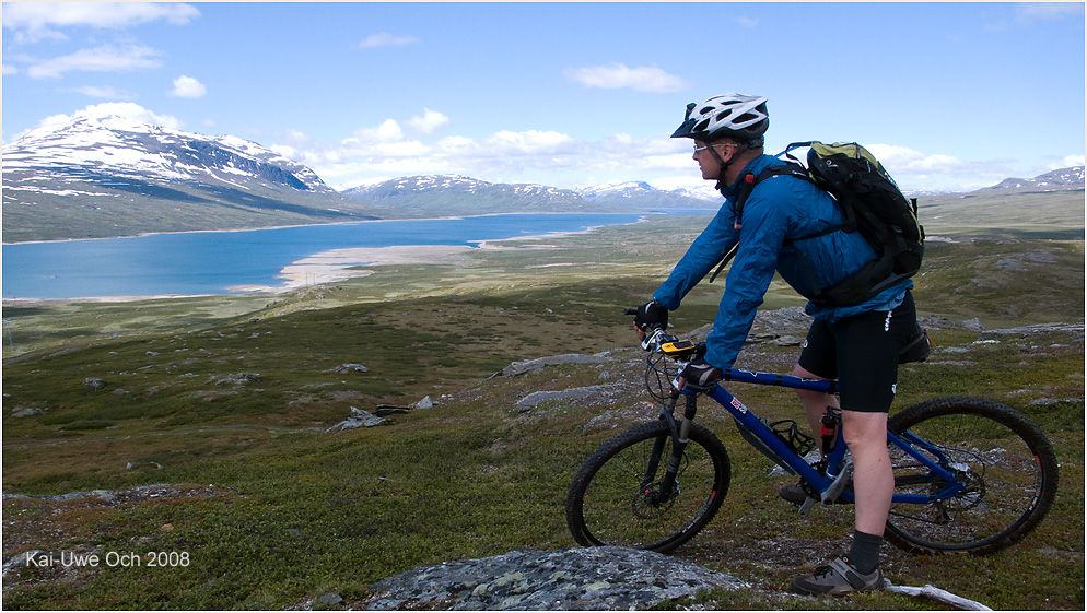 Fjällbiking 3 - Stora Sjöfallets Nationalpark nahe