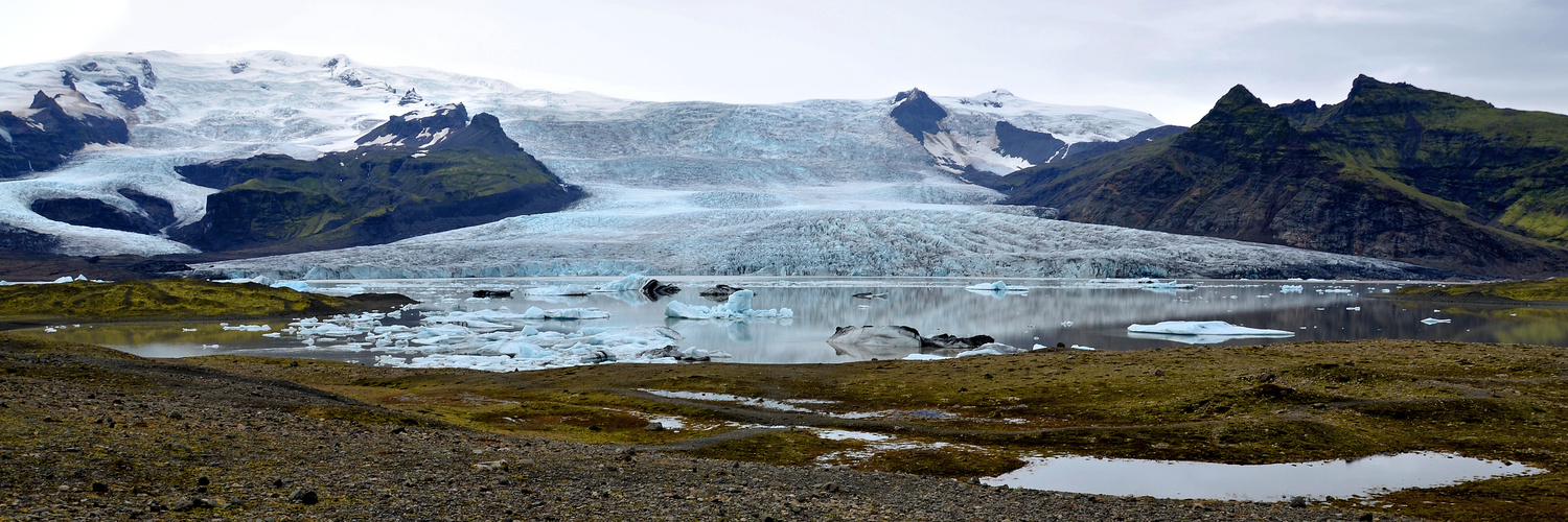 Fjallsárlón Gletschersee