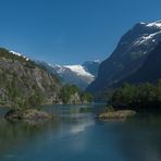 Fjord am Jostedalsbreen