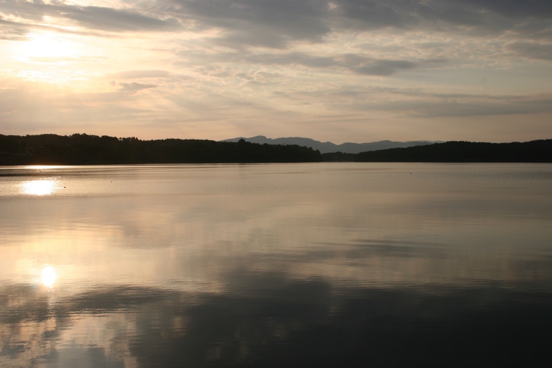 Fjord am Morgen