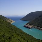 Fjord an der Ostküste Istriens