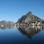 Fjord auf den Lofoten