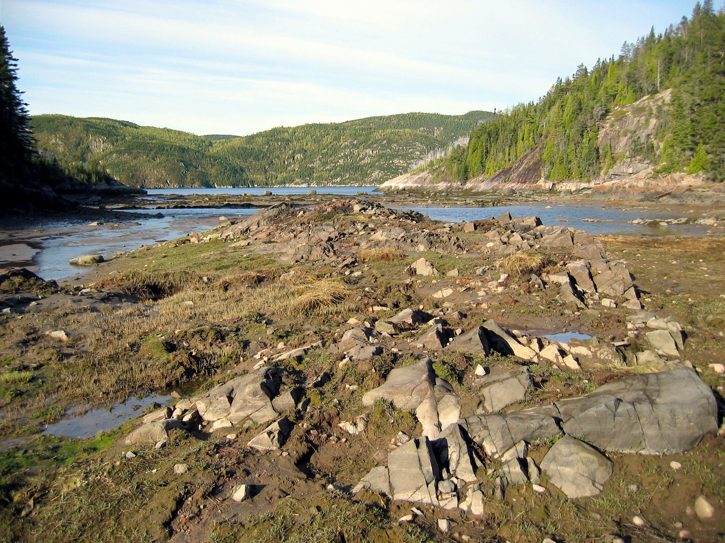 Fjord bei Tadoussac, Québec