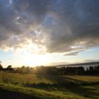 Fjord im Gegenlicht