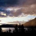 Fjord im letzten Tageslicht