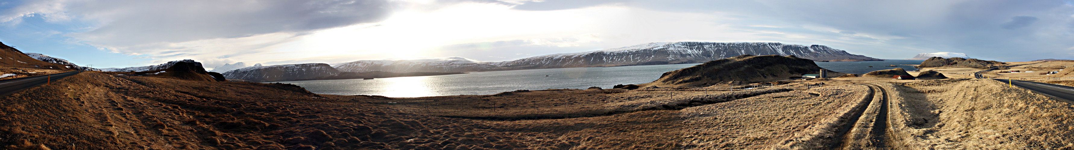 Fjord in Island