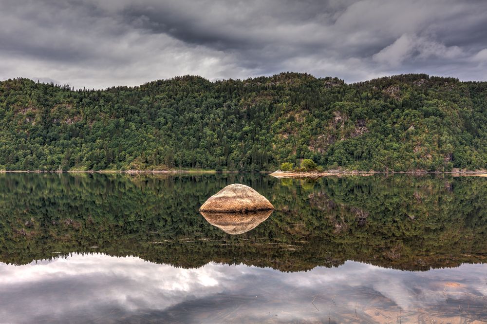 Fjord in Norwegen.