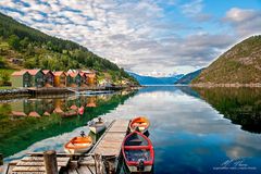 Fjord in Norwegen