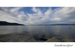 Fjord mit Insel Munkholmen